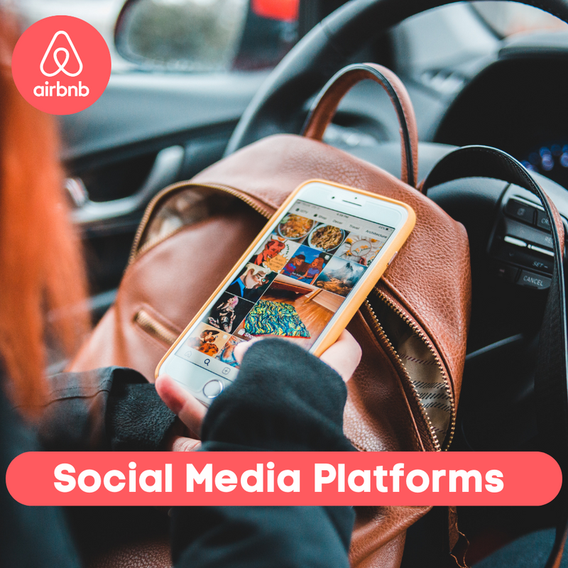 Create & Setup social media Platforms for your Airbnb Listing